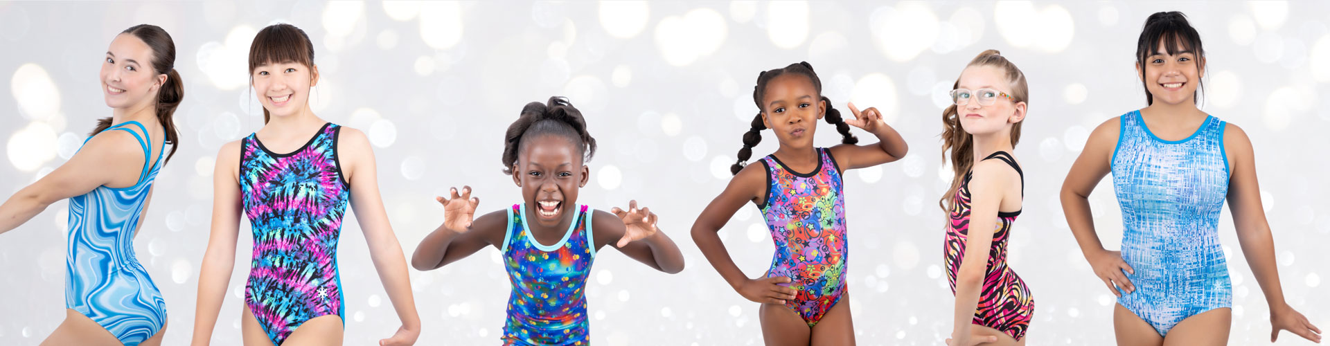 thumbnail image 2 of LiiYii Kids Girls One Piece Shiny Metallic Gymnastic Leotard Catsuit Sleeveless Full Body Unitard Rose Xl 2 of 14