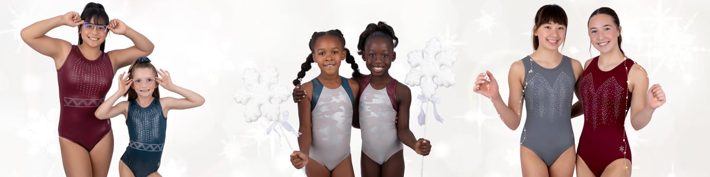 Time to Shine Gymnastics Leotard Collection Time to Shine Gymnastics Leotard Collection