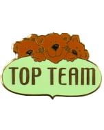 Top Team Cheerleading Pin - 1686