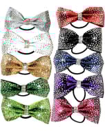 6" Rhinestone Hair Bows
