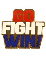 Go, Fight, Win Cheerleading Pin - 860