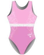 Athena Jones Signature Gymnastics Leotard close up - front
