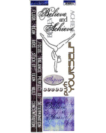 Believe & Achieve Gymnastics Stickers