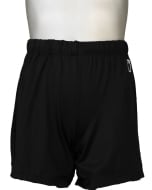 Black Men's Gymnastics Shorts - Longer-Cut