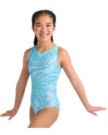 Razzleberry Racerback Gymnastics Leotard | Blue