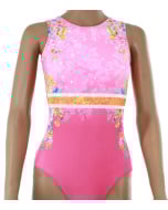 Charisma Gymnastics Leotard - Front - Pink
