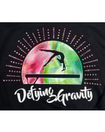 Defying Gravity Gymnastics Sweatshirt - Black - Small Image