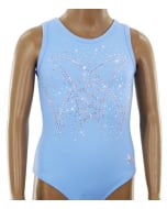 Dreamy Gymnastics Leotard - Periwinkle - Front
