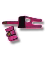 Fuchsia Suede Tiger Paws