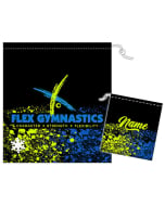 Flex Gymnastics Splatter Personalized Grip Bag