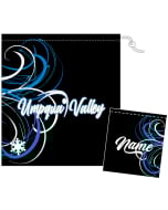 Umpqua Valley Swirl Sublimated Grip Bag with Gymnast's Name