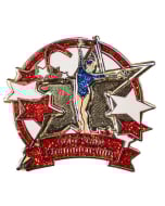 Xcel Gold State Championships Gymnastics Pin