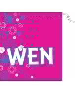 WEN Personalized Gymnastics Grip Bag - Pink - Front