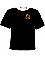 Pac West Gymnastics Gym Mom Shirt | Gymnastics T-shirt - Front