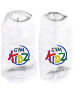 Gym Kidz Sublimated Gymnastics Socks - White