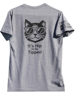 Fresno TNR - Hip to be Tipped T-Shirt - Back - Grey