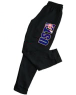 USTA National Gymnastics Jogger Sweatpants - Black
