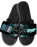 CCA Athletics Custom Sandals - Slides - Black