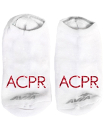 ACPR Sublimated Gymnastics Socks - White/Red