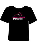 Central Virginia Gymnastics | Custom Gymnastics T-Shirt - Gymnastics Shirt - Black