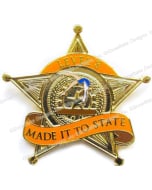 Level 8 Made it State Gymnastics Pin