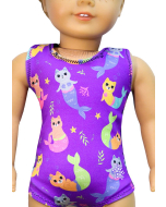 Mermaid Kitties Doll Leotard