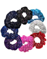 Rhinestone Mystique Hair Scrunchie