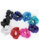 Rhinestone Mystique Hair Scrunchies