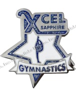Xcel Sapphire Gymnastics Pin - 2013
