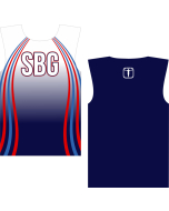 Sara Beth's Boys Gymnastics Compression Shirt - Red/White/Blue