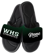 Westland High School Personalized Gymnastics Sandals - Black