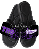 TRG Personalized Gymnastics Sandals | Custom Gymnastics Slides