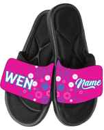 WEN Gymnastics Sandals | Gymnastics Slides - Black/Pink