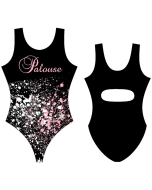 Palouse Empire Splatter Sublimated Gymnastics Leotard