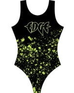 EDGE Gymnastics Sublimated T-back Gymnastics Leotard - Front