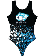 Santa Cruz Splatter Gymnastics Leotard Front