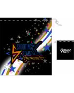 Shooting Starz Personalized Gymnastics Grip Bag | Stars - Black