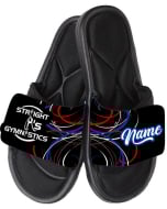 Straight A's Custom Gymnastics Sandals - Black