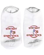 Straight A's Sublimated Gymnastics Socks