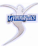 Stylized Gymnastis Pin