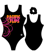 Pacific Flips Custom Gymnastics Leotard - Black