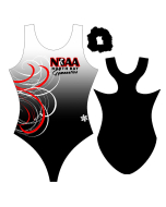 NBAA Swirls Sublimated Gymnastics Leotard