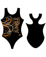 SOMERSault Jungle Gymnastics Swirls Sublimated Leotard