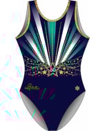 Spirits SHOWCASE Gymnastics Leotard-2026 - WITH SEQUINS - Navy