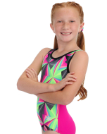 Time Traveler Sleeveless Gymnastics Leotard