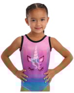 Unicorn Girls Gymnastics Leotard