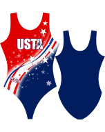 USTA Ohio Diagonal Stars Tank Leotard