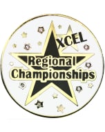 Xcel Regional Championship Gymnastics Pin