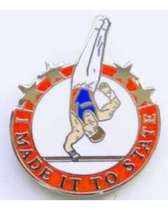 1407 Men's Made it to State Gymnastics Pin
