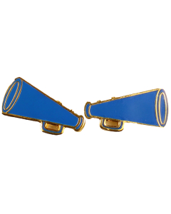 Megaphone Earrings - 1473 - Blue